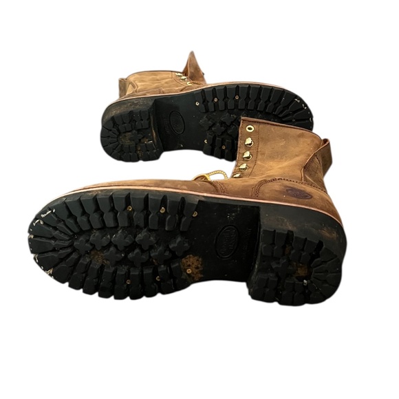 GEORGIA‎ BOOT MEN\'S SOFT TOES OIL RESISTANT WORK BOOTS, Size 10M